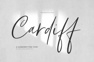 Cardiff Typeface Font Download