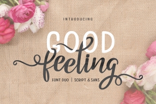 Good Feeling Duo Font Download