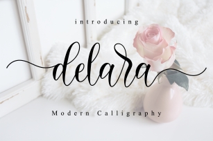 Delara Script Font Download