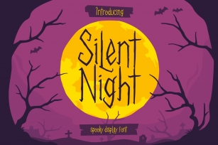 Silent Night - Spooky Font Font Download