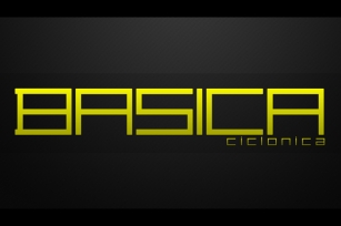 Basica Ciclonica Font Download
