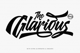 The Glarious Font Download