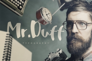 Mr. Duff Typeface Font Download