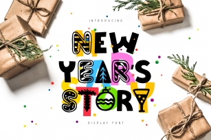 New Years Story Font Download