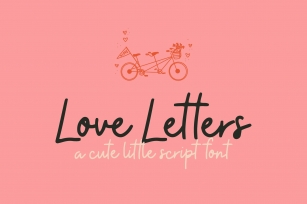 Lover Letters | Cute Script Font Font Download