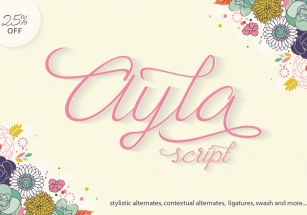Ayla Script Font Download