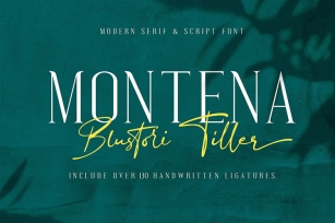 Montena & Blustori Tiller Font Download
