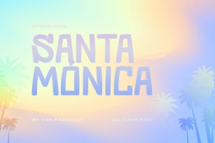 Santa Monica Cool Font Font Download