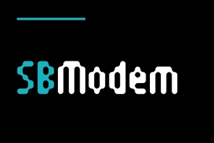 SB Modem Font Download