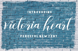 Victoria Heart Font Download