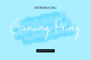 Gunung Pring Font Download