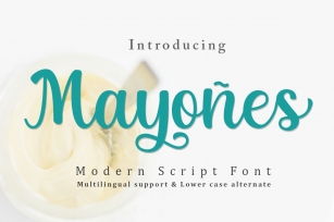 Mayones Font Download