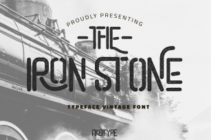 The Irron Stone Font Download