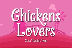 Chickens Lovers Font Download