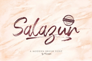 Salazur Brush Font Font Download