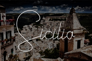 Sicilia Signature Typeface Font Download