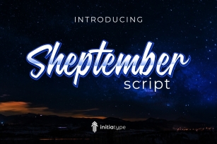 Sheptember Script Font Download