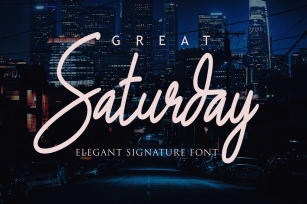 Great Saturday Font Download