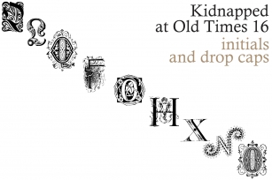 Kidnapped at Old Times 16 Font Download