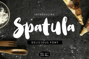 Spatula Cooking Font Font Download