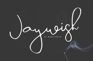 Jaywish | A classy script Font Download