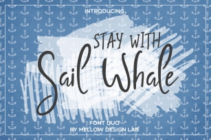 Sail Whale [Font Duo] Font Download