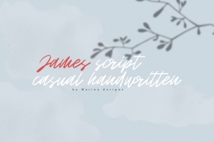 James script Font Download