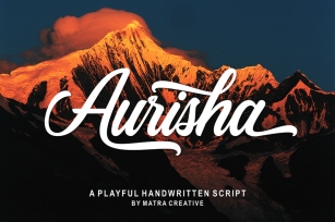 Aurisha Script Font Download