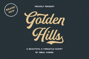 Golden Hills Font Download