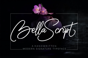 Bella script + swash Font Download