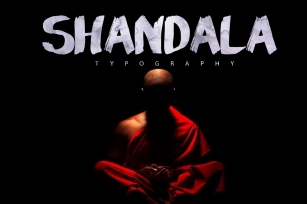 Shandala Brush Typeface Font Download
