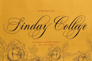 Sinday College Font Download