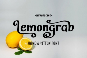 Lemongrab || Handwritten Font Font Download