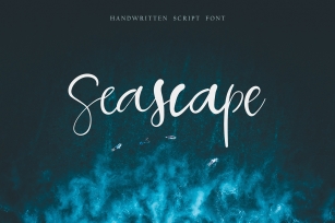 Seascape script Font Download