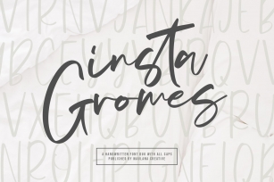 Insta Gromes - Font Duo Font Download