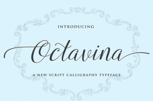 Octavina Script Font Download