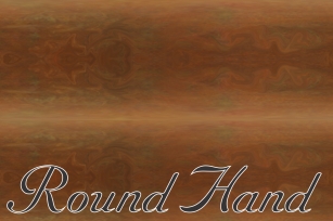 Roundhand Font Download