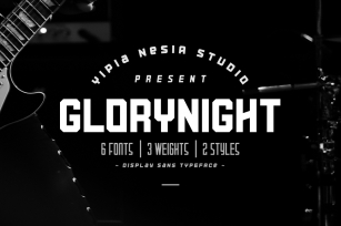 Glorynight Family Font Download