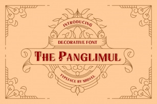 The Panglimul - Decorative Font Font Download