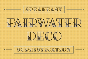 Fairwater Deco Serif Font Download