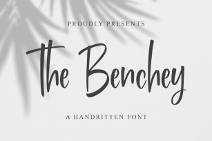 Benchey - Handwritten Font Font Download