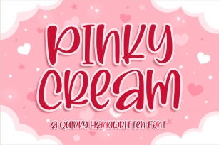 Pinky Cream a Quirky Font Font Download
