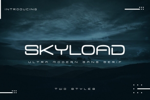 Skyload | Modern Sans Font Download