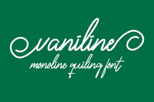 Vaniline signature - hairline font Font Download