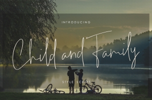 Child and Family - style script Font Download