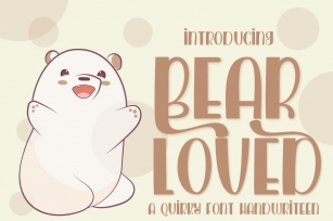 Bear Loved Font Download