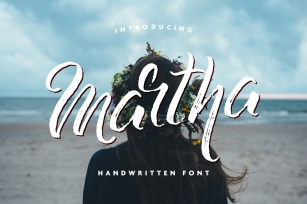 Martha script Font Download