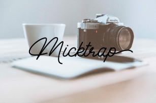 Micktrap Font Download