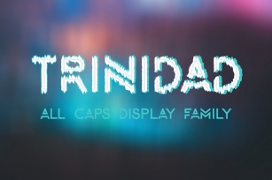 TRINIDAD all caps Font Download