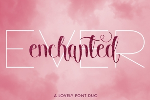 Ever Enchanted - A Font Duo Font Download